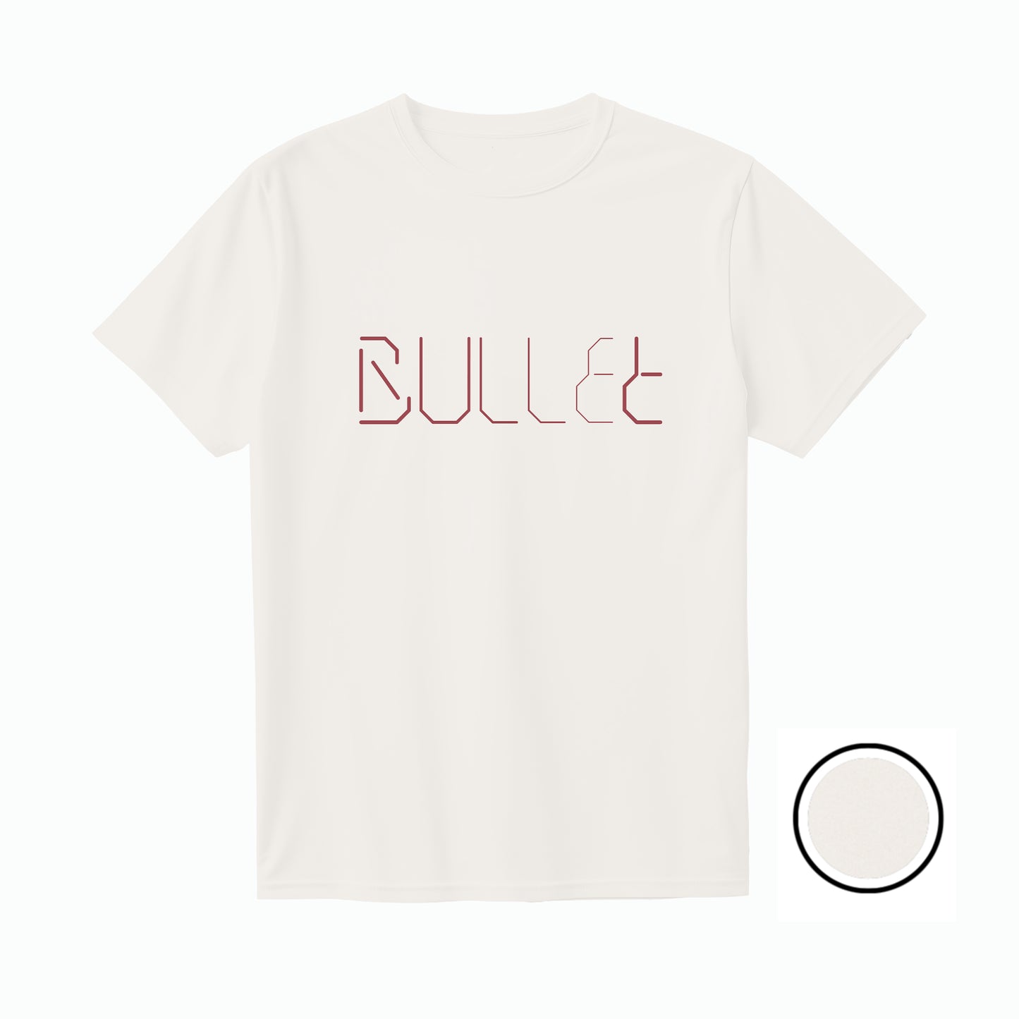 'Bullet' Tee – White